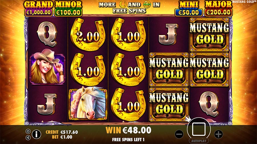 pragmatic play mustang gold